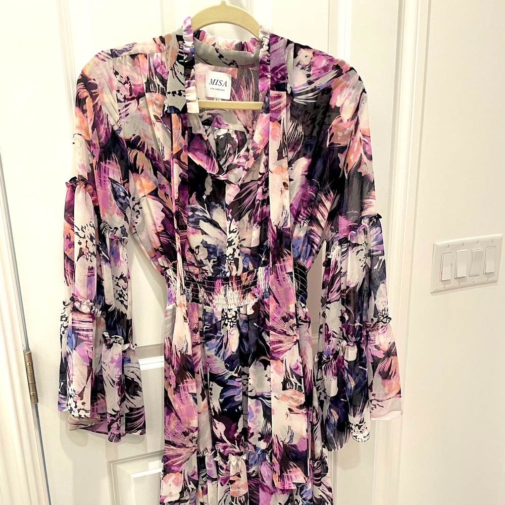 Misa midi floral dress